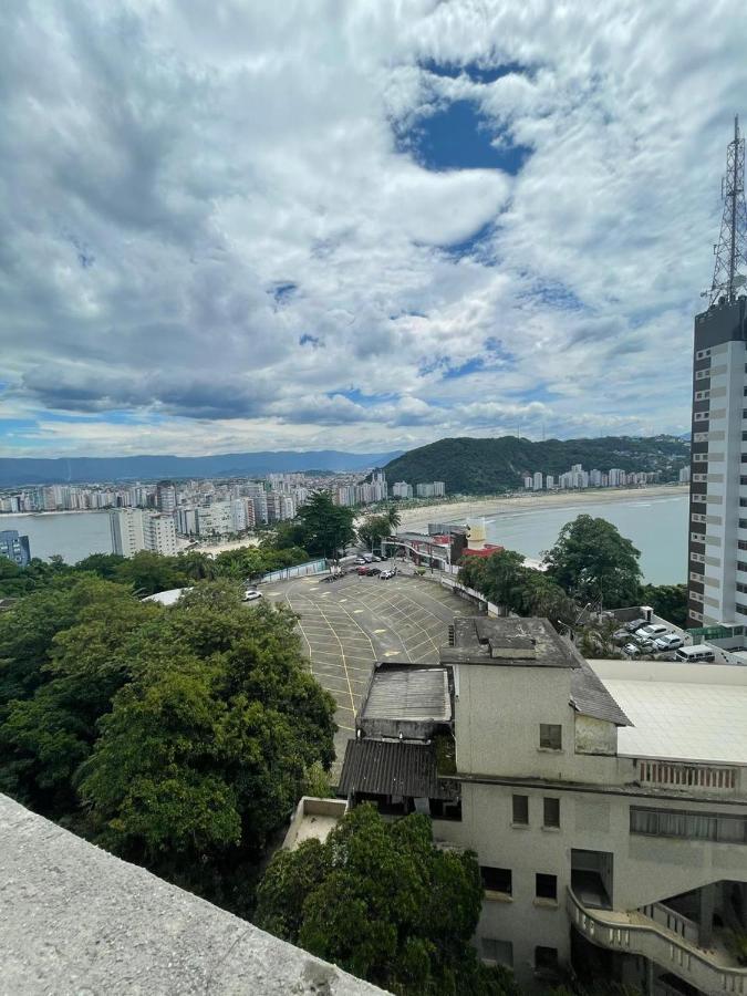 Apartamento Vista Ao Mar - Ilha Porchat Appartamento São Vicente Esterno foto