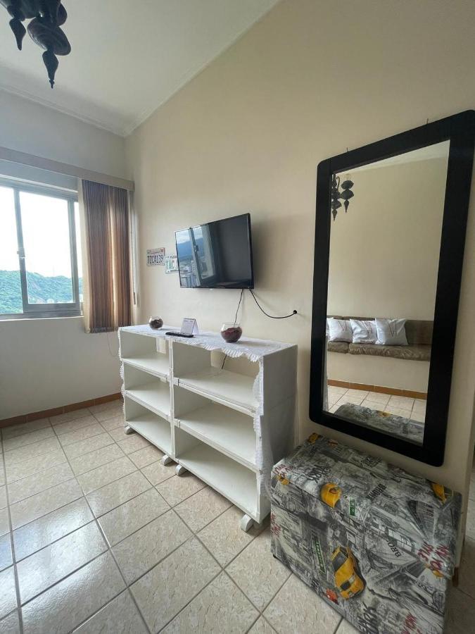 Apartamento Vista Ao Mar - Ilha Porchat Appartamento São Vicente Esterno foto