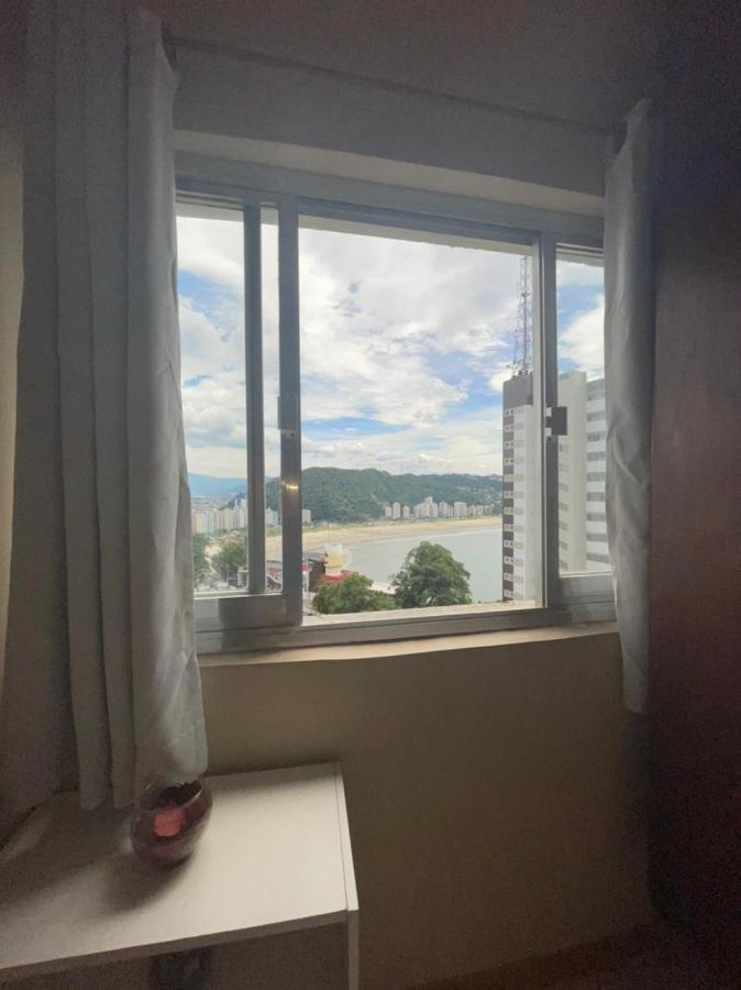 Apartamento Vista Ao Mar - Ilha Porchat Appartamento São Vicente Esterno foto