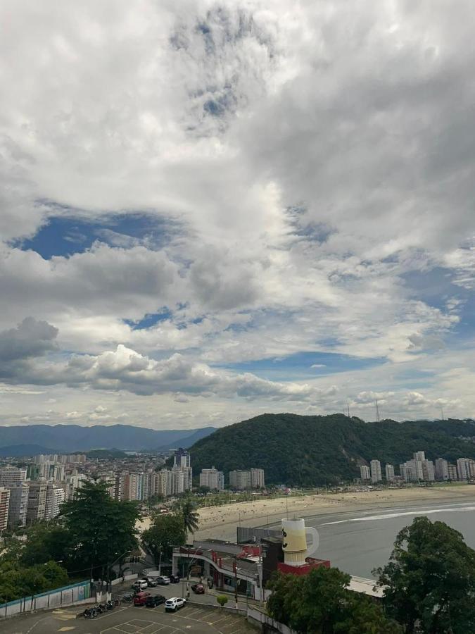 Apartamento Vista Ao Mar - Ilha Porchat Appartamento São Vicente Esterno foto