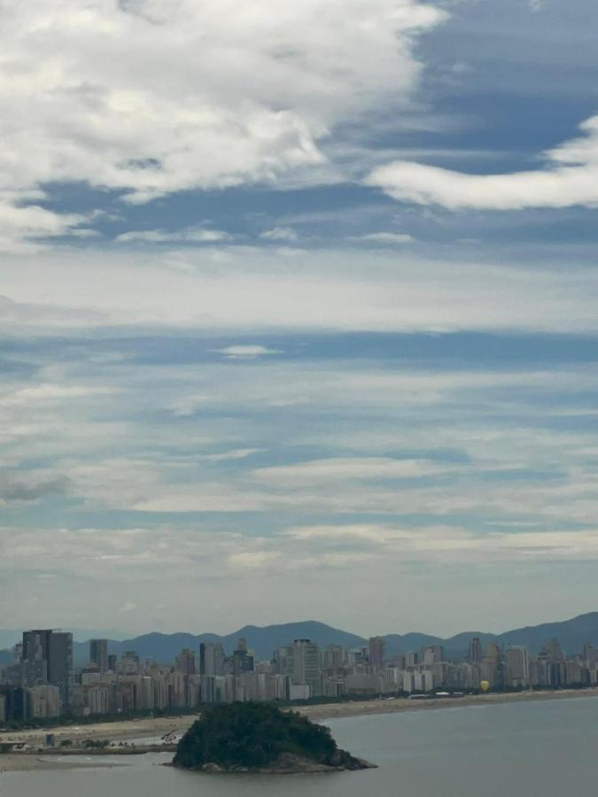 Apartamento Vista Ao Mar - Ilha Porchat Appartamento São Vicente Esterno foto